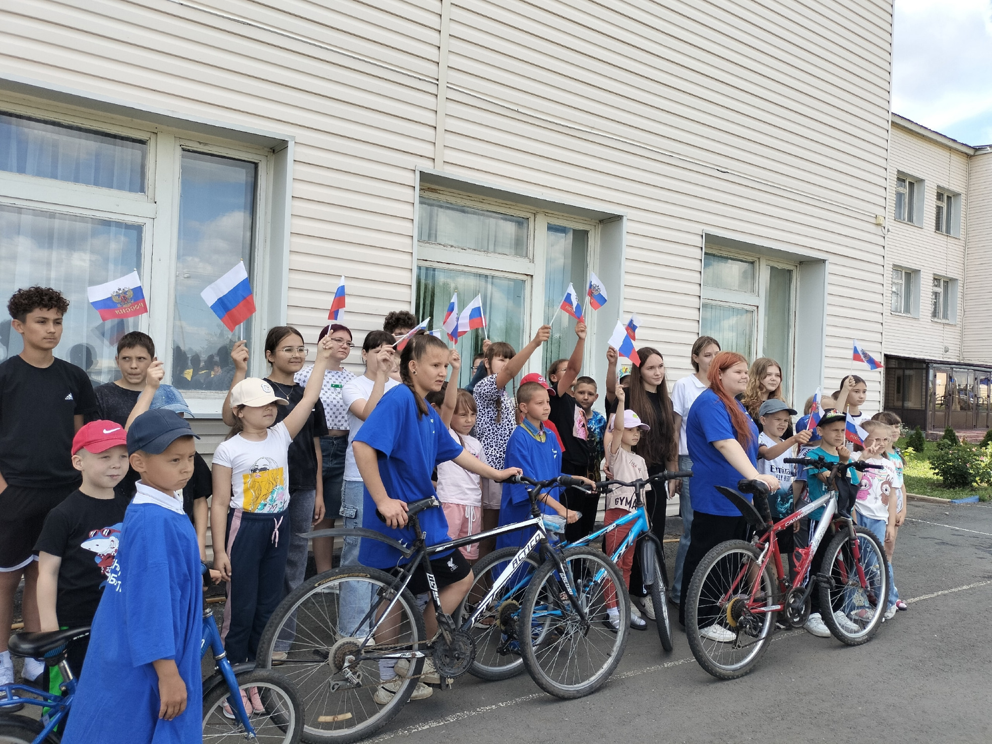 Велопробег, посвященный Дню России. Велопробег, посвященный Дню России..